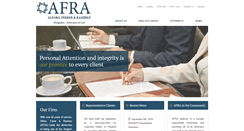 Desktop Screenshot of afra.com