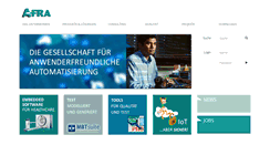 Desktop Screenshot of afra.de